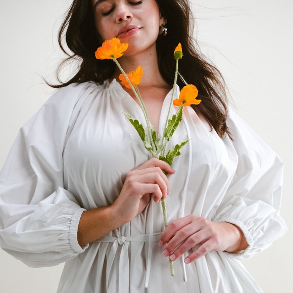 Darling Society • White Balcony Dress - Picture 2 of 8